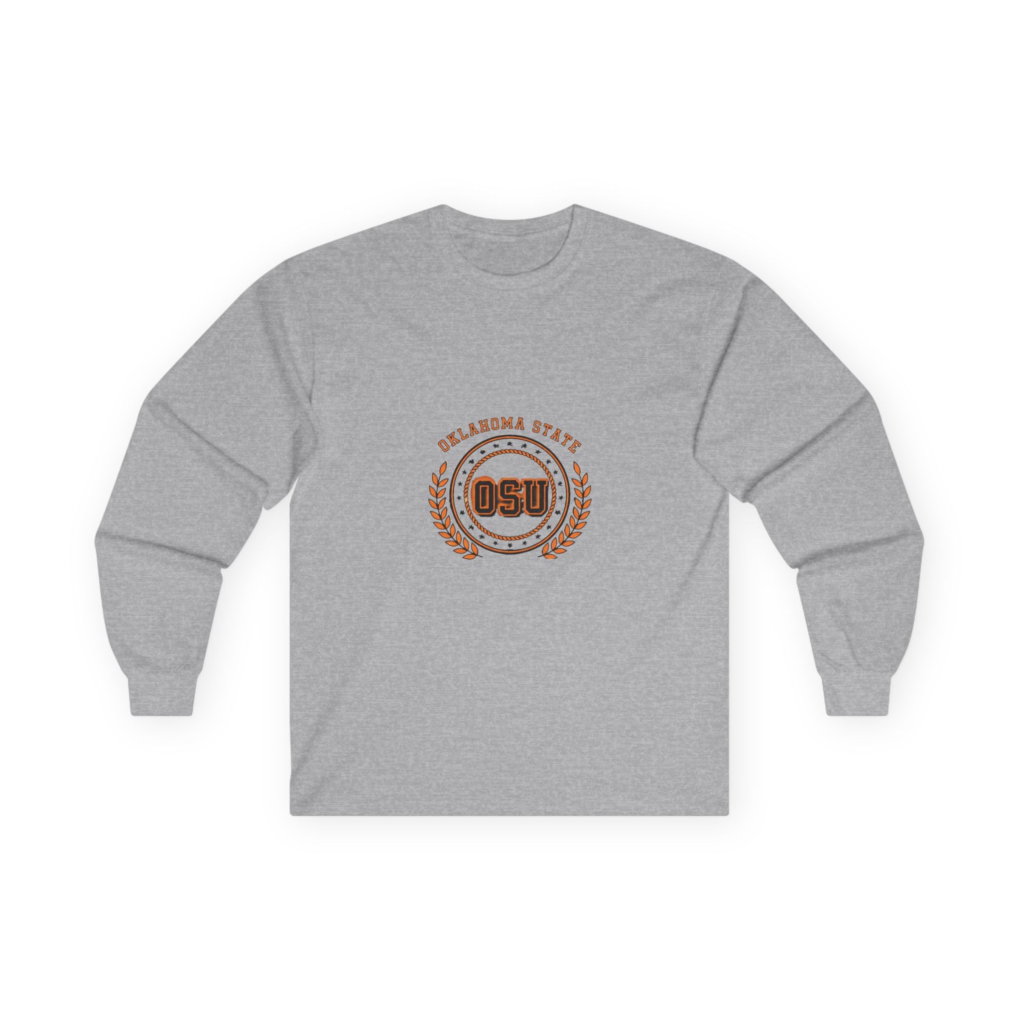 Oklahoma State OSU Laurel Crest Long Sleeve Tee