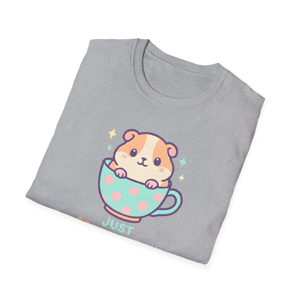 Cute Hamster Tee — "Just Squeaking By" Graphic T-Shirt
