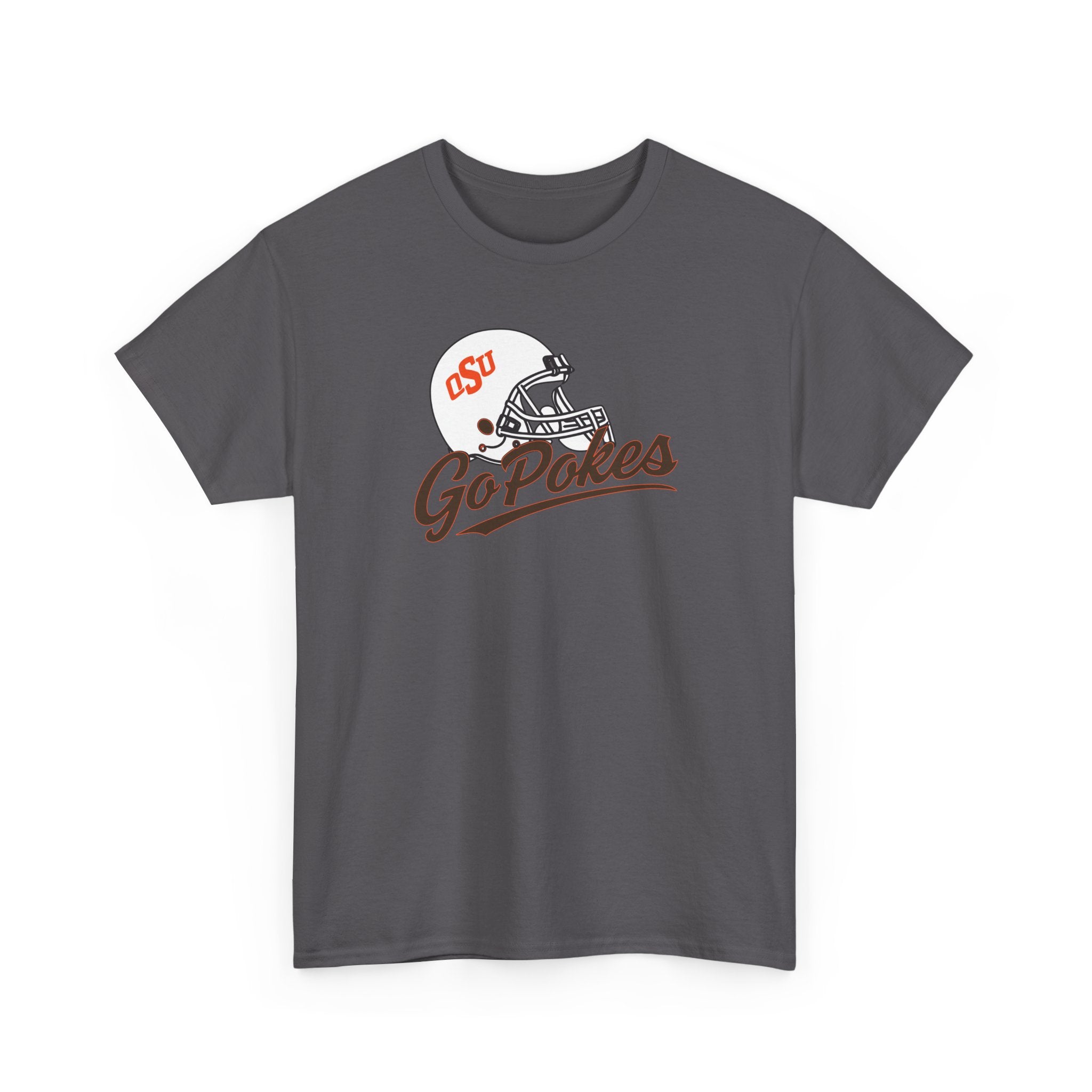 Go Pokes Tee — OSU Football Helmet Vintage Logo T-Shirt