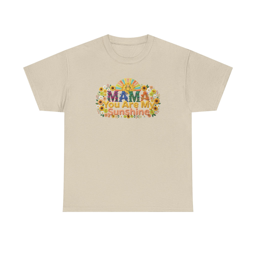 Mama You Are My Sunshine T-Shirt — Floral Retro Mother's Day Tee