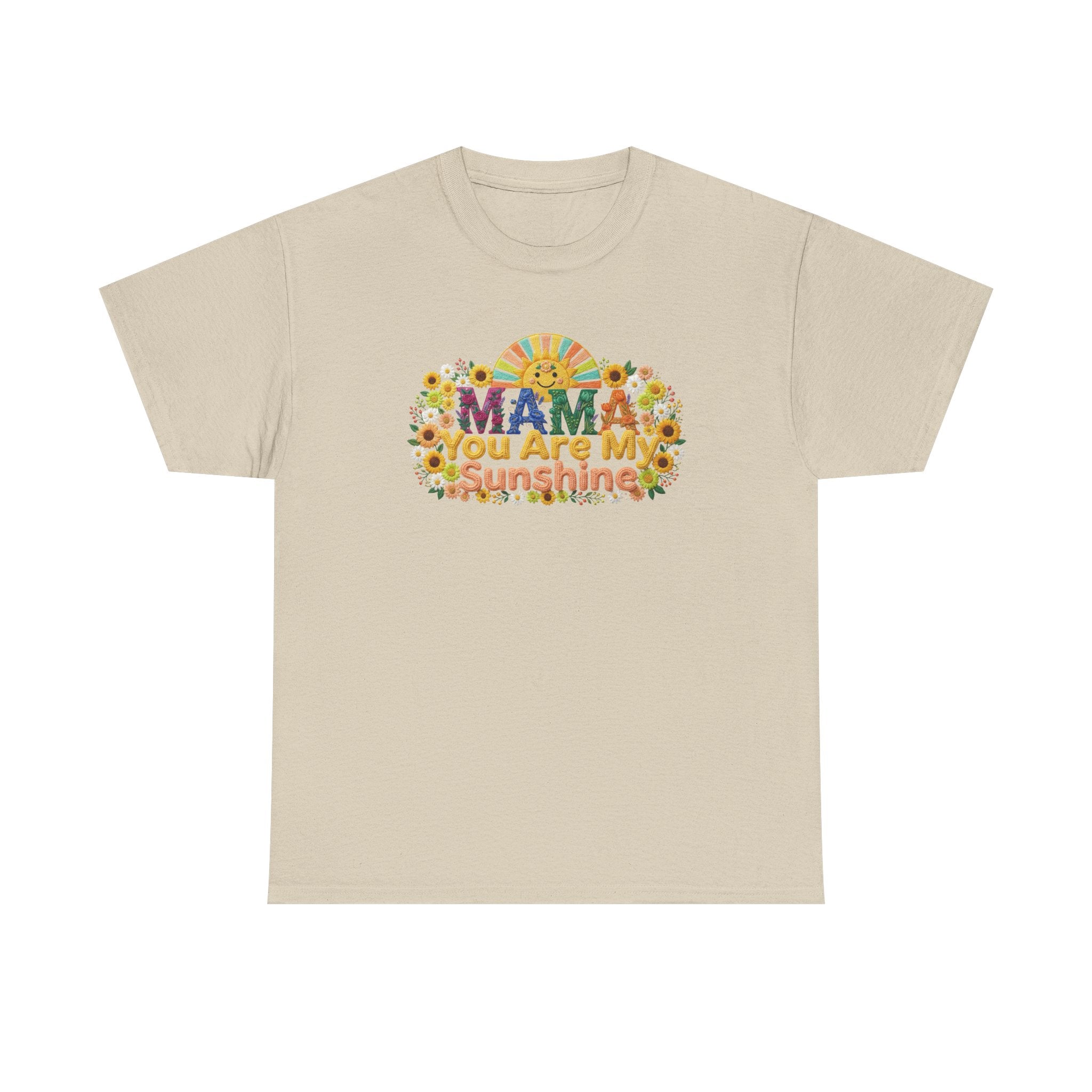 Mama You Are My Sunshine T-Shirt — Floral Retro Mother's Day Tee