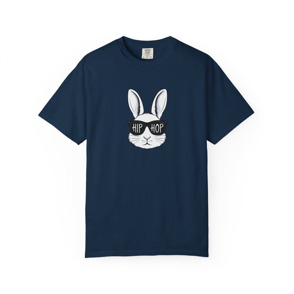 Hip Hop Bunny T-Shirt — Cute Rabbit with Sunglasses Graphic Tee