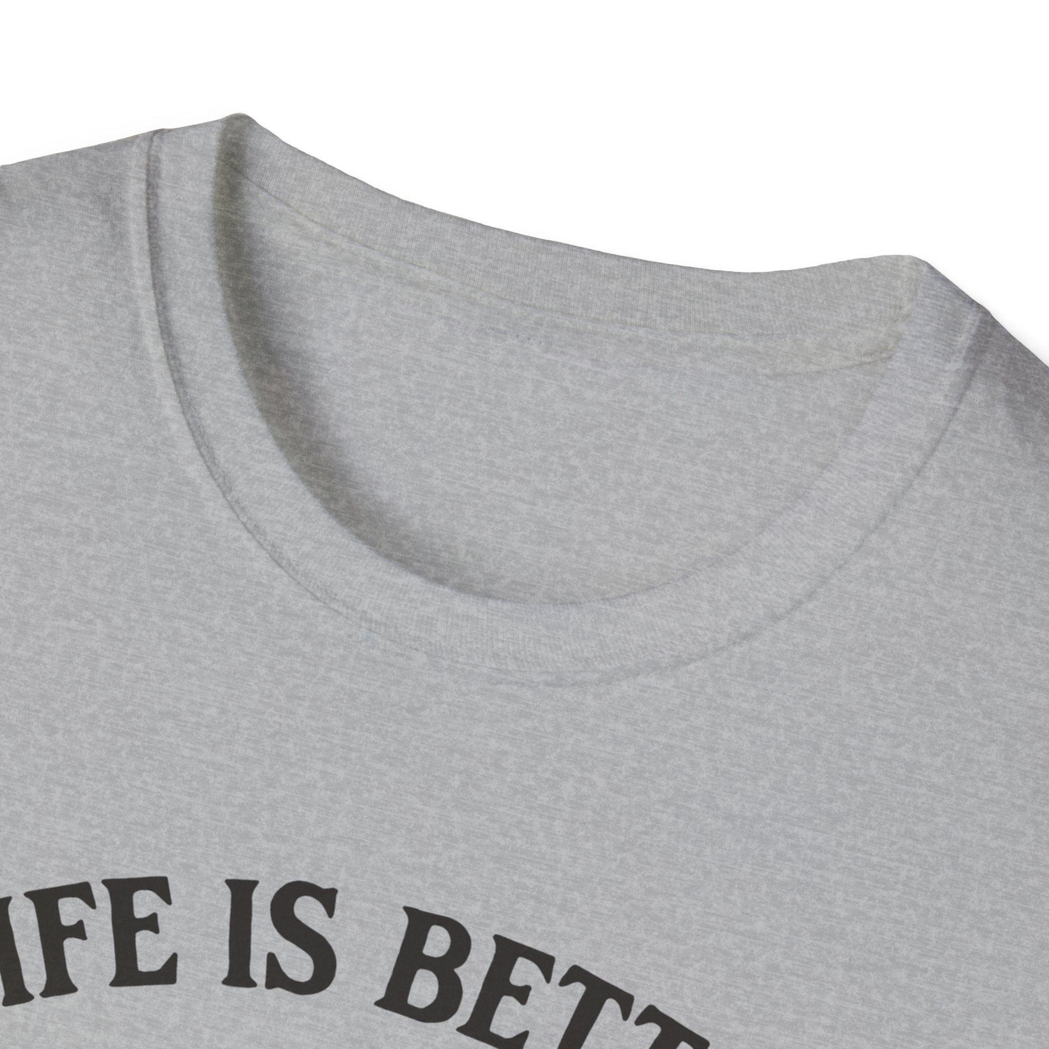 Life Is Better With a Cat T-Shirt — Vintage Tabby Cat Tee for Cat Lovers