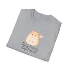 Tiny Paws Big Heart T-Shirt — Cute Hamster Graphic Tee
