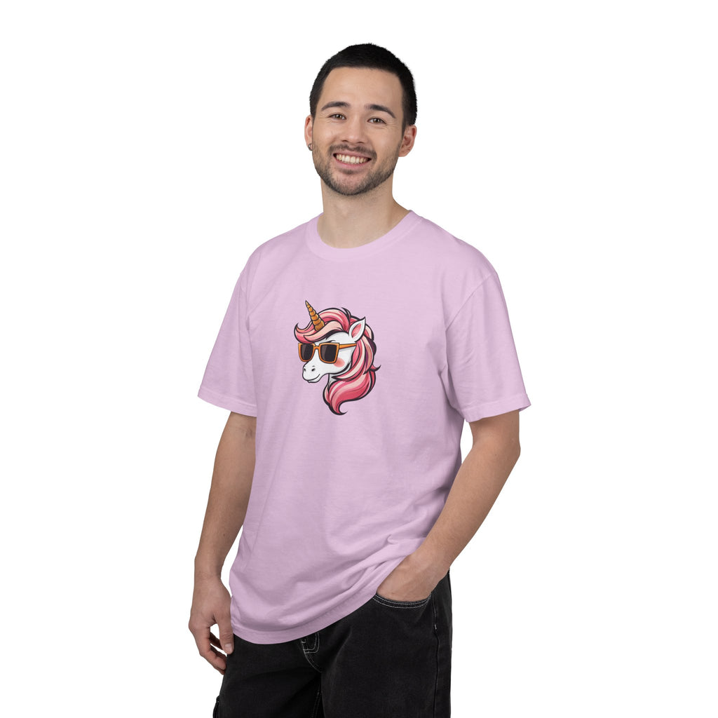 Cool Unicorn T-Shirt — Sunglasses Pink Unicorn Graphic Tee