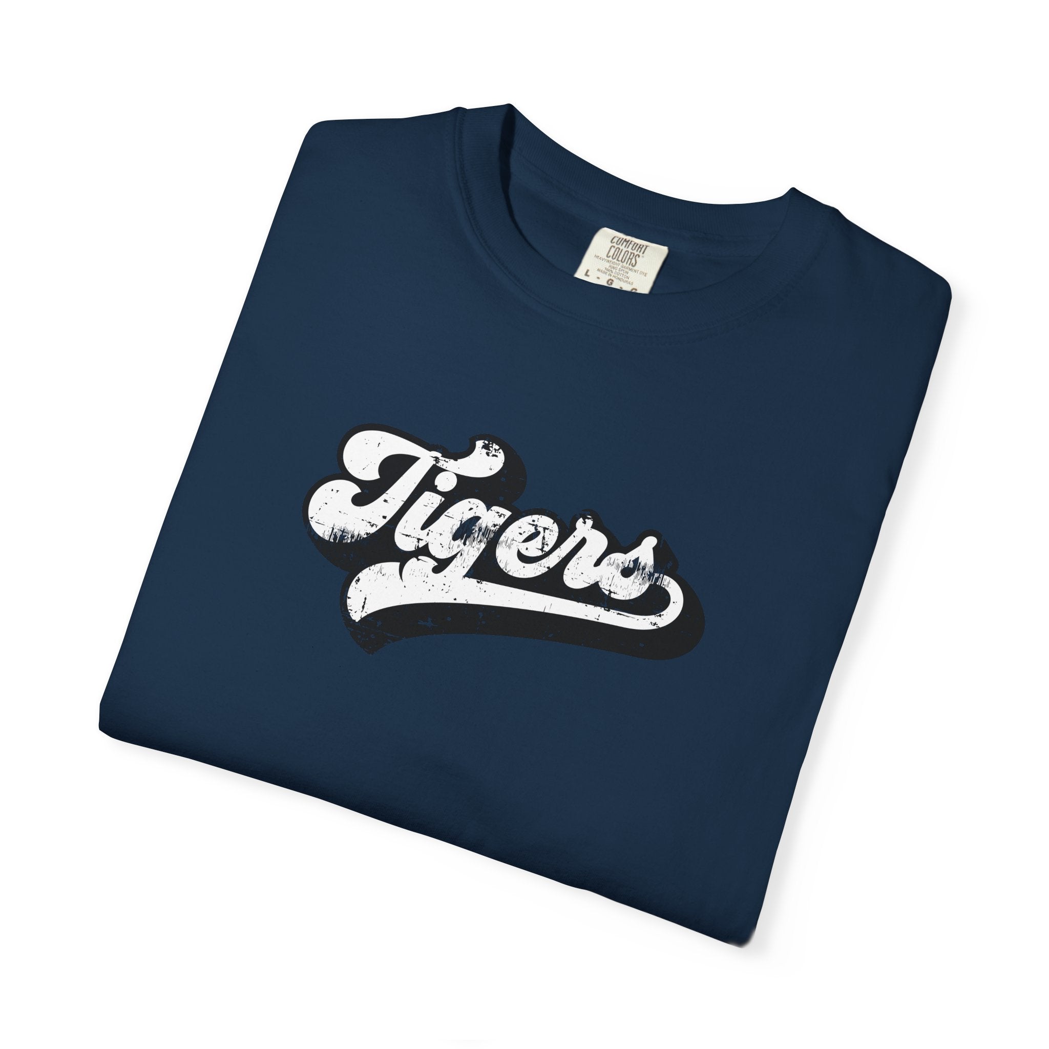 Tigers Vintage Script T-Shirt