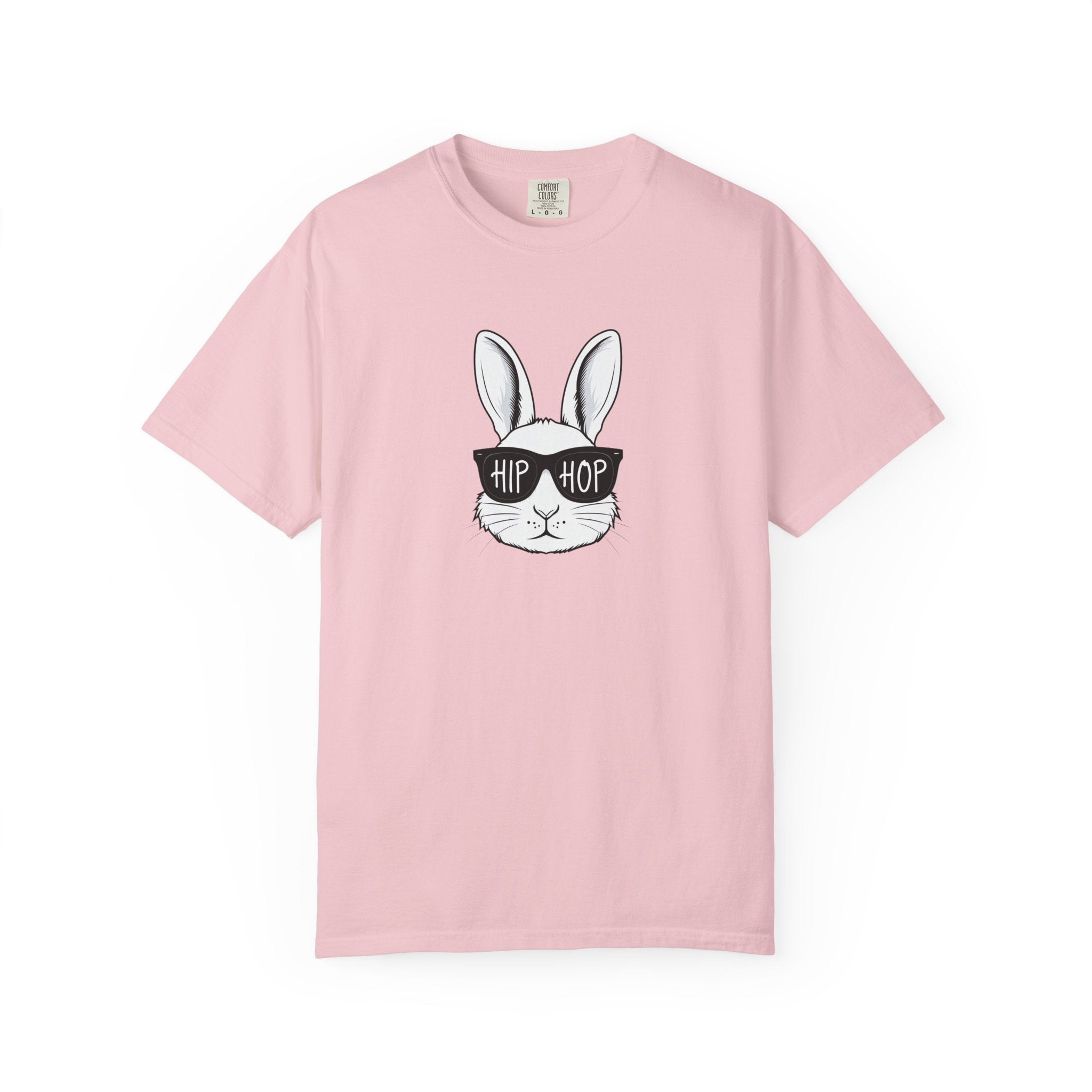 Hip Hop Bunny T-Shirt — Cute Rabbit with Sunglasses Graphic Tee