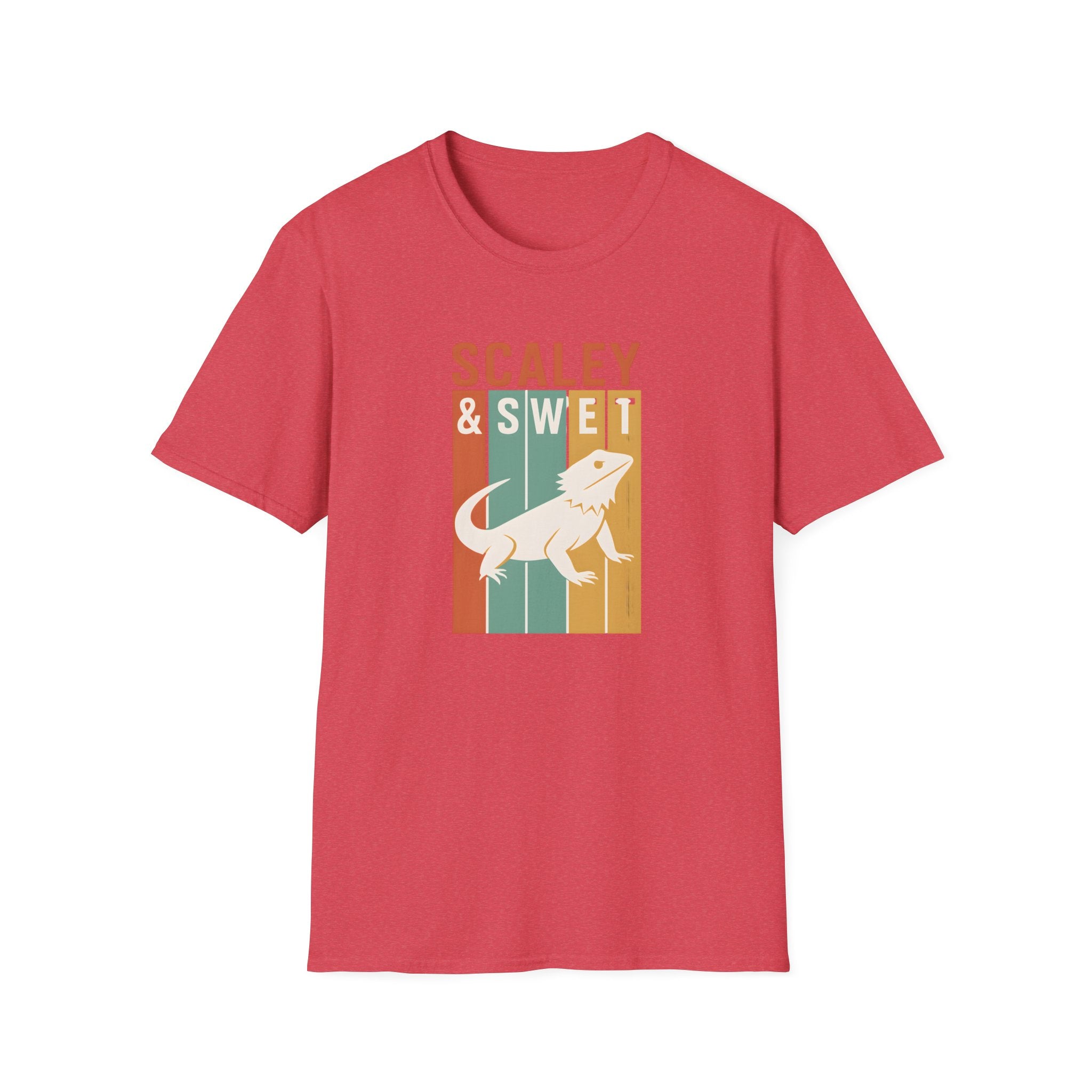 Scaley & Sweet Bearded Dragon T-Shirt — Retro Reptile Lover Tee