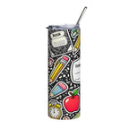 Composition Book School Supplies 20oz Stainless Steel Tumbler