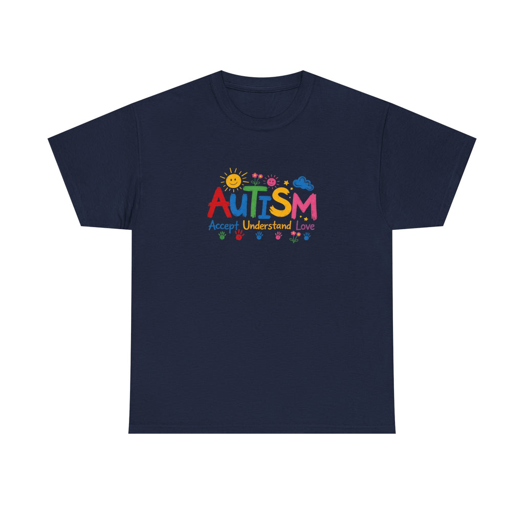 Autism Awareness T-Shirt - "Autism Accept Understand Love"