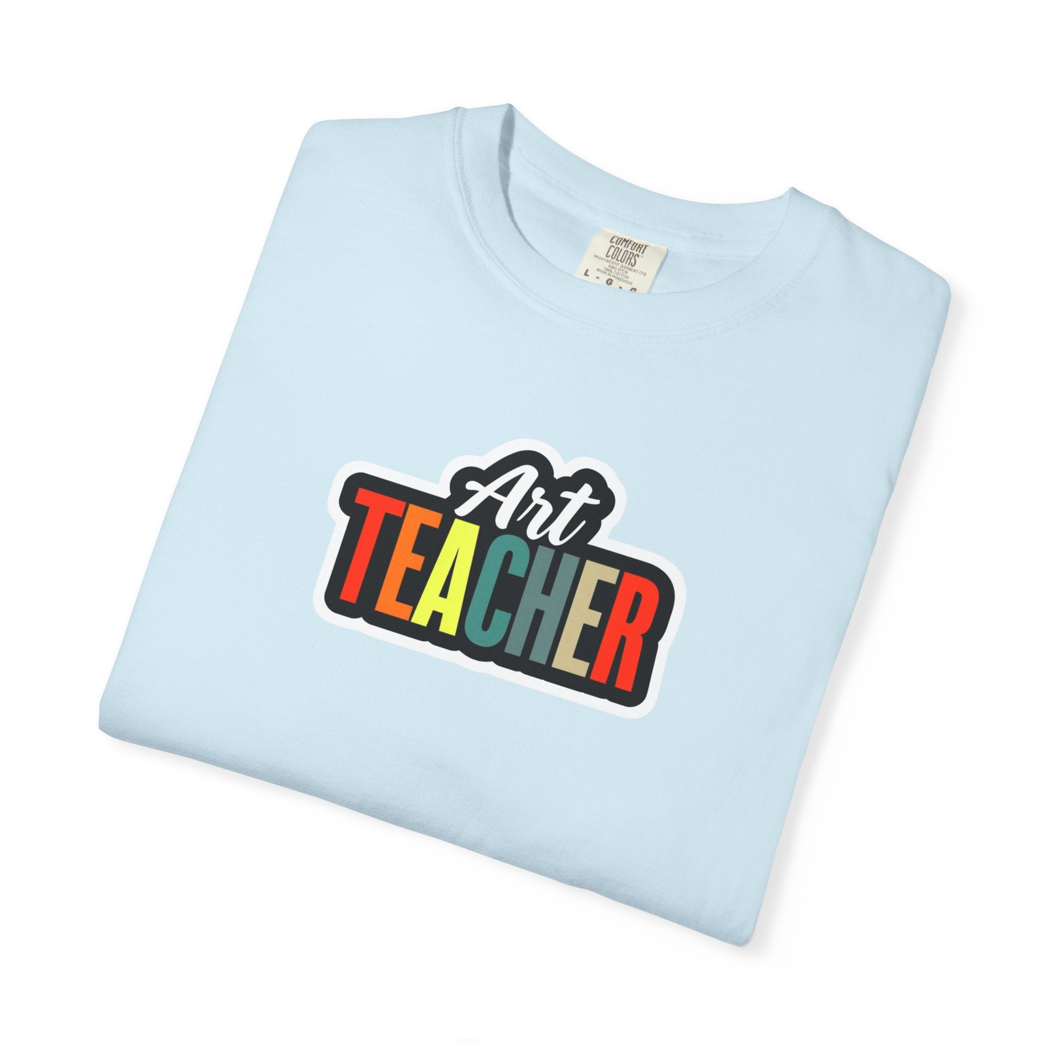 Art Teacher T‑Shirt — "Art is My Voice" Colorful Teacher Shirt