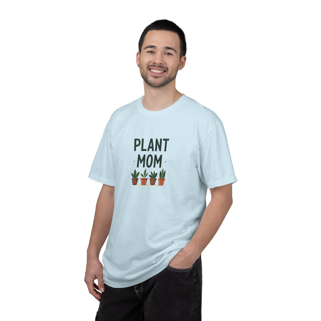 Plant Mom T-Shirt — Cute Potted Plants Graphic Tee for Plant Lovers