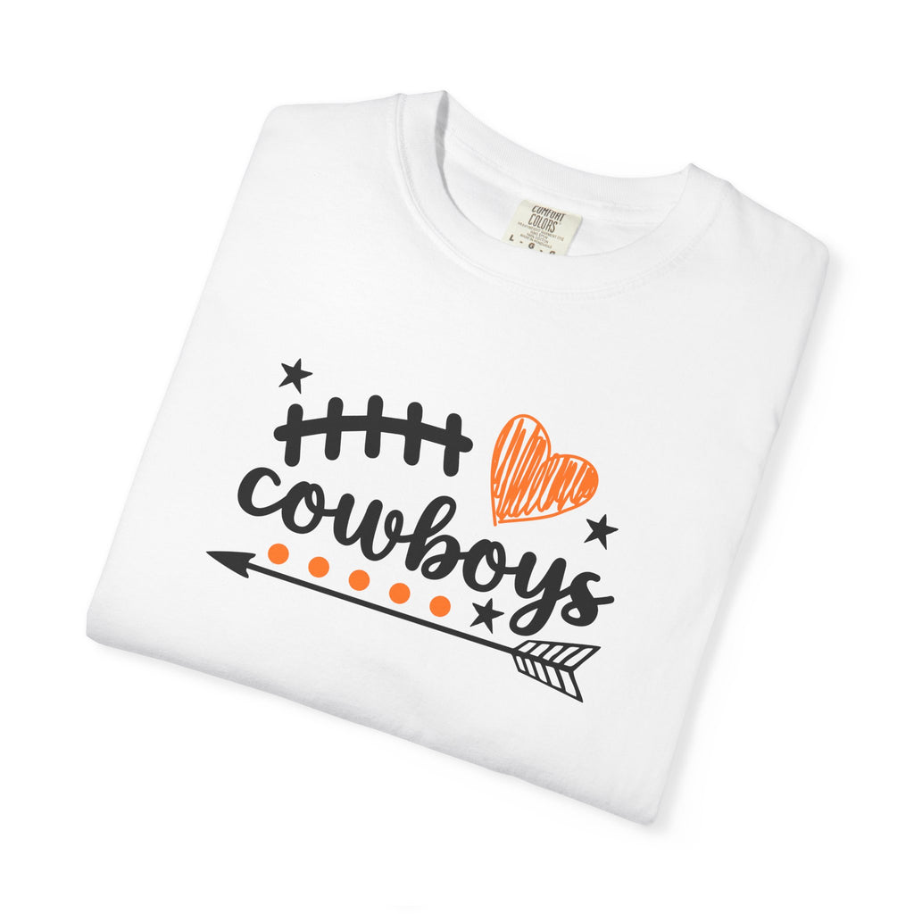 Cowboys Heart Football T-Shirt
