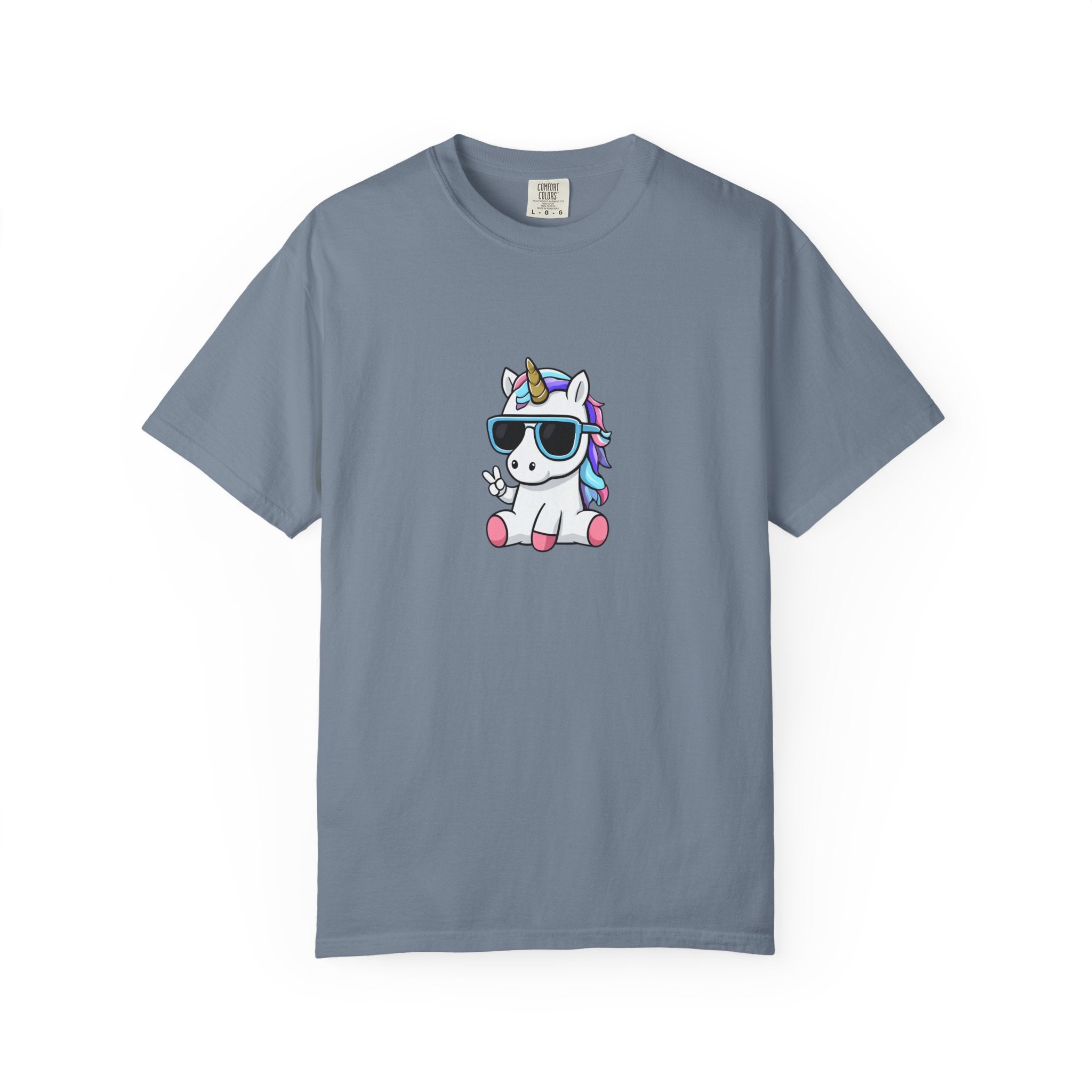Unicorn Chill T-Shirt — Cute Sunglasses Unicorn Graphic Tee