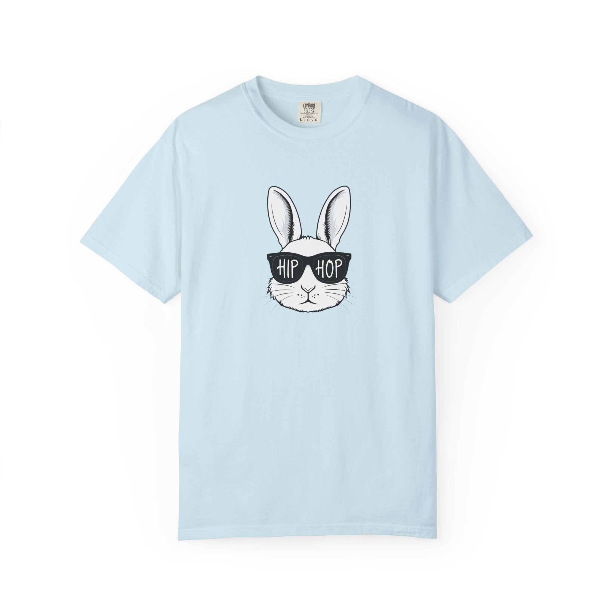 Hip Hop Bunny T-Shirt — Cute Rabbit with Sunglasses Graphic Tee