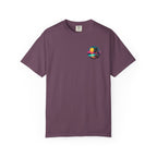 Sunset Sand T-Shirt — Palm Tree Beach Graphic Tee