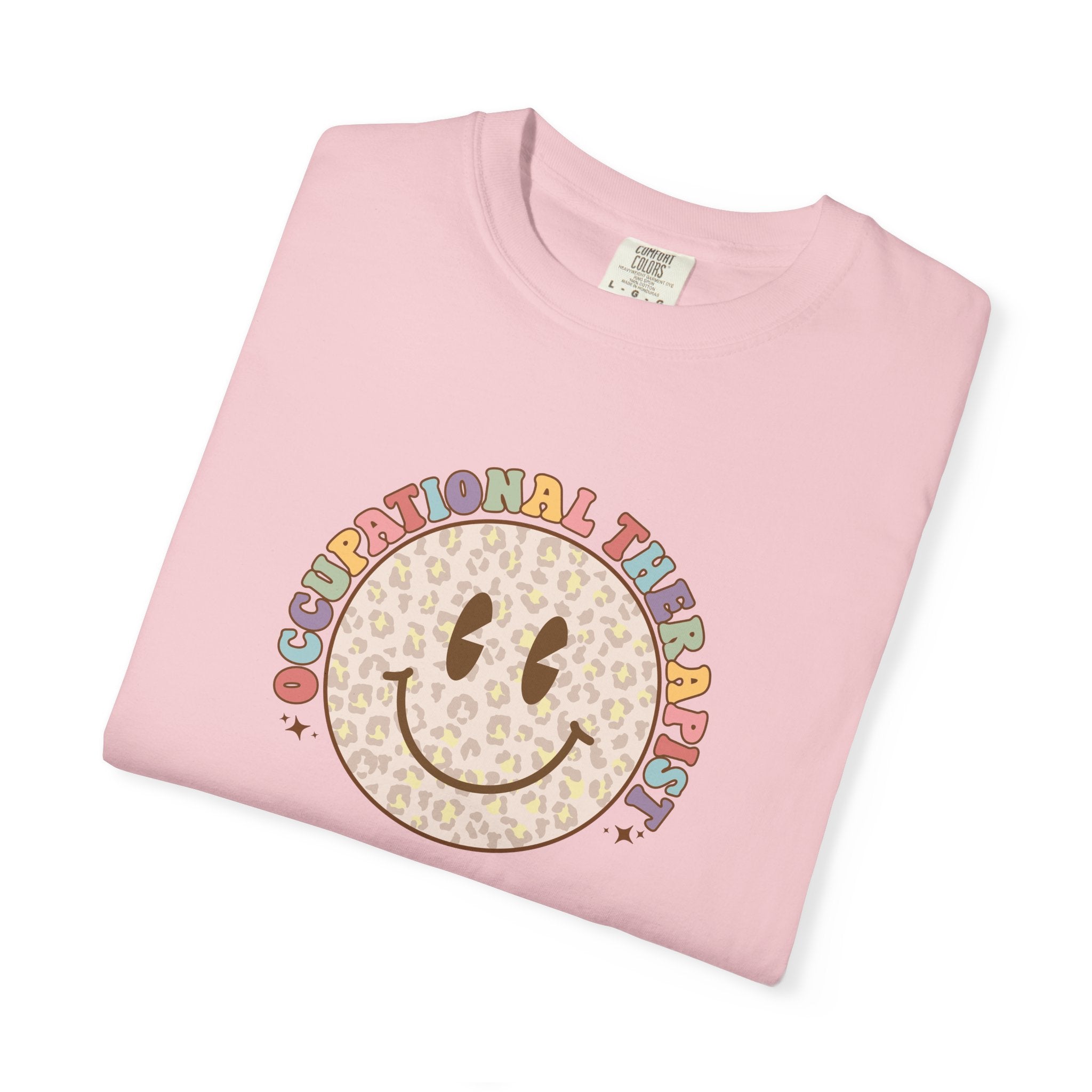 Smiley Occupational Therapist Graphic T-Shirt