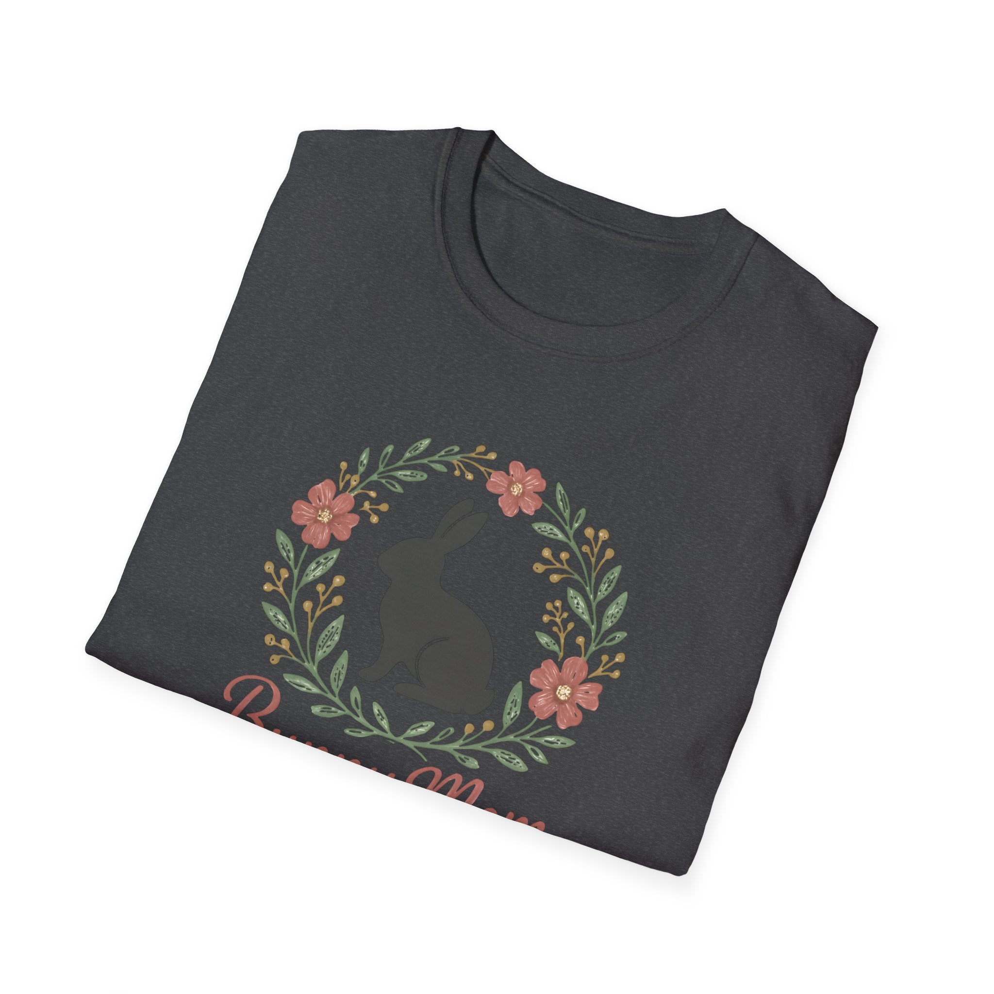 Bunny Mom T-Shirt — Floral Rabbit Mother's Day Tee