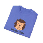 Hedgehog "Needle Little Love" T-Shirt — Cute Animal Graphic Tee
