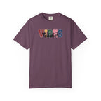 VIBES Teachers T-Shirt — Colorful Retro School Pride Tee