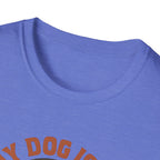 Dog Lover T‑Shirt — "My Dog Is My Best Friend" Paw Print Tee