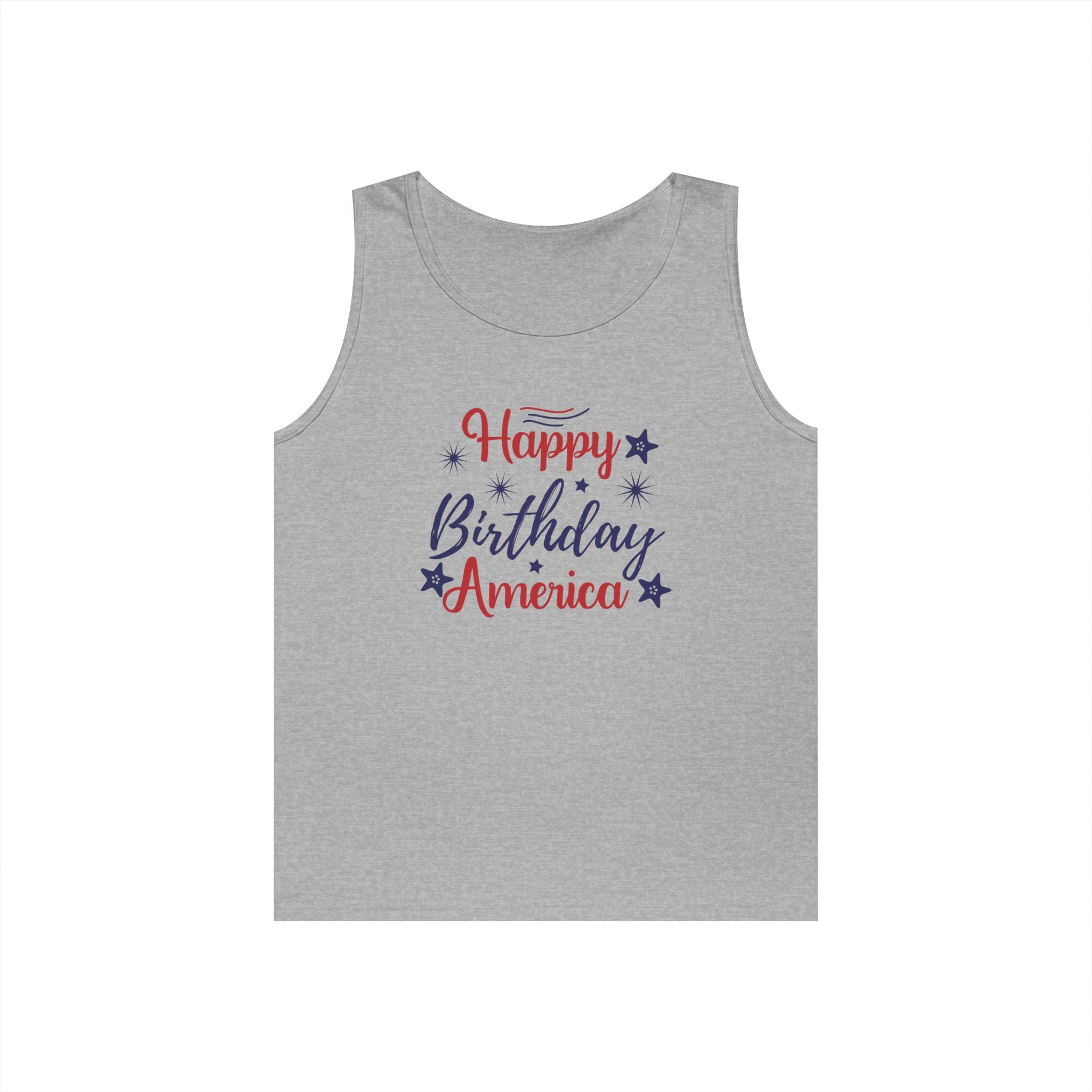 Patriotic "Happy Birthday America" Tank