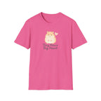 Tiny Paws Big Heart T-Shirt — Cute Hamster Graphic Tee