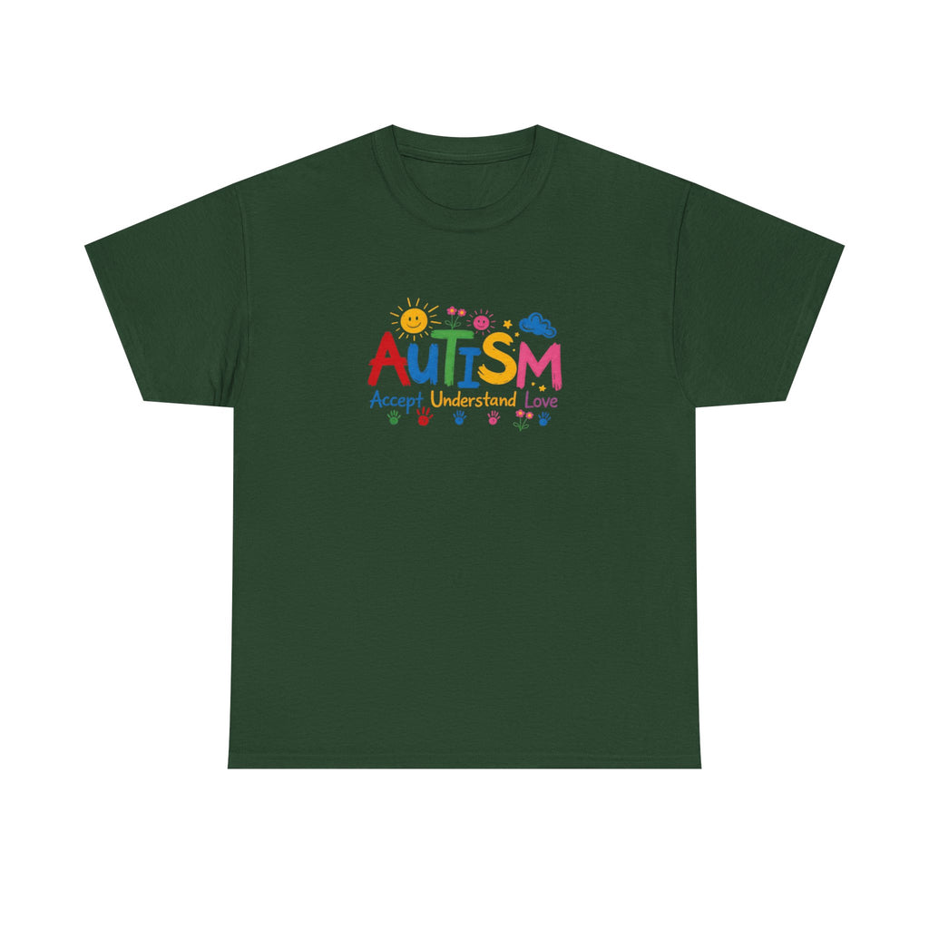 Autism Awareness T-Shirt - "Autism Accept Understand Love"