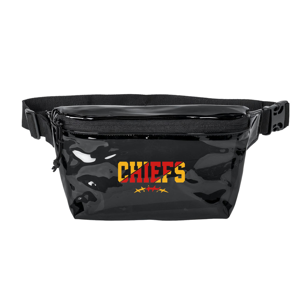 Chiefs Clear Fanny Pack – Transparent Game Day Belt Bag