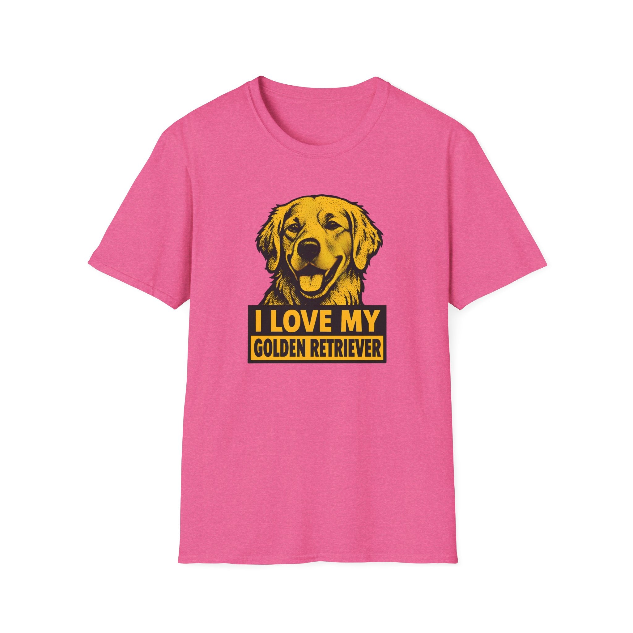 I Love My Golden Retriever T-Shirt — Cute Dog Lover Tee