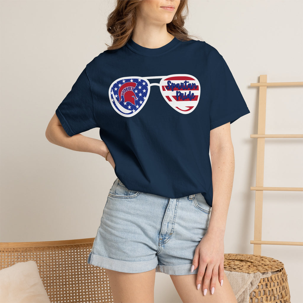 Spartan Pride Patriotic T-Shirt