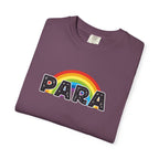 PARA Rainbow Graphic T-Shirt – Colorful Pride-Inspired Lettering