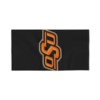 OSU Logo Beach Towel – Collegiate Orange & Black Pool / Stadium Towel