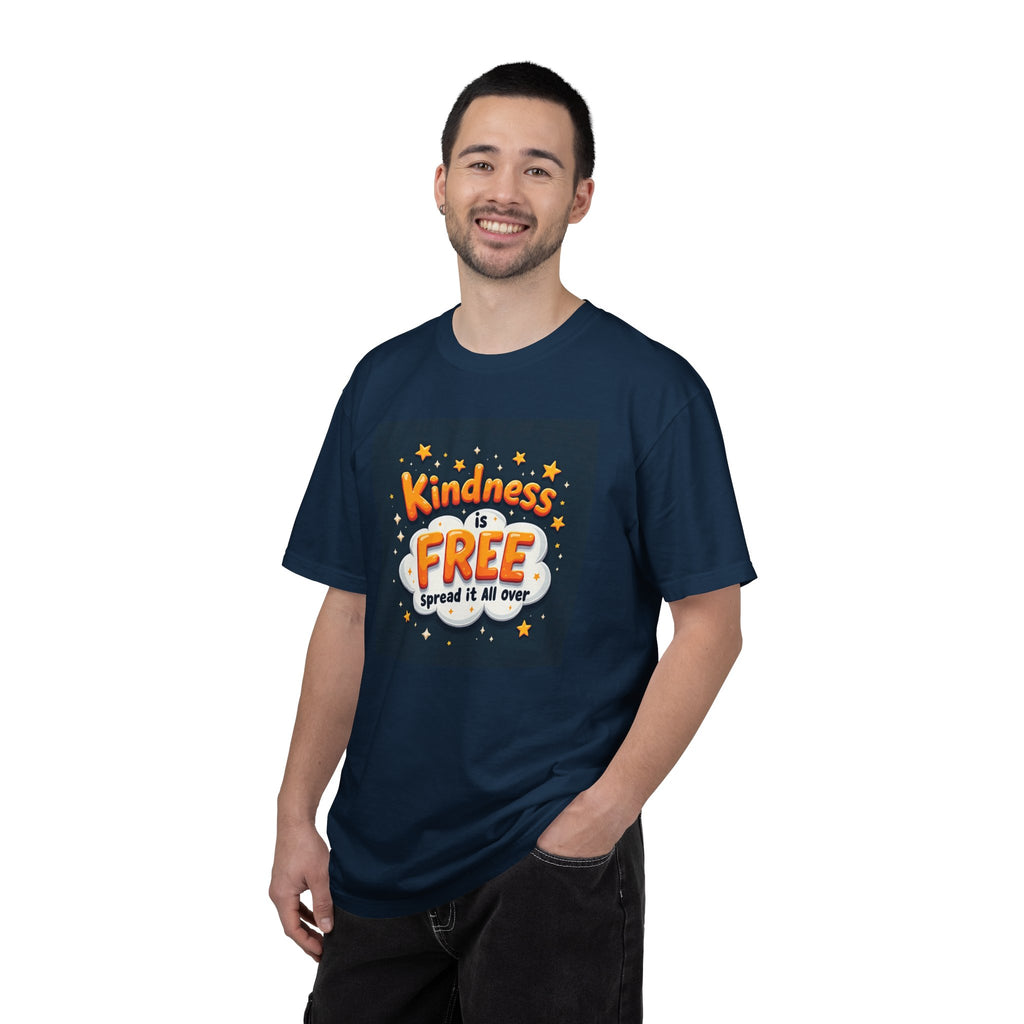 Kindness Is Free T-Shirt — 'Spread It All Over' Positive Graphic Tee