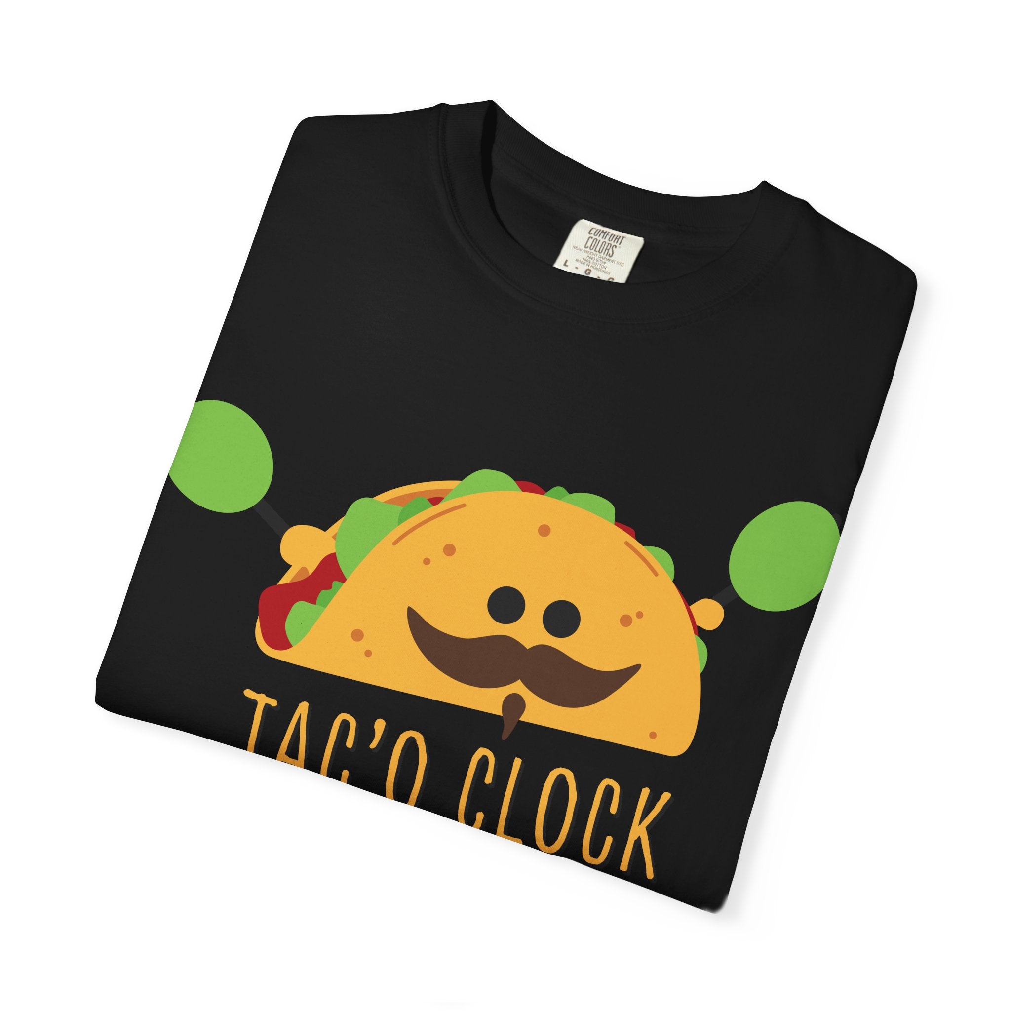 Taco O'Clock T-Shirt — Cute Taco Graphic Tee for Taco Lovers