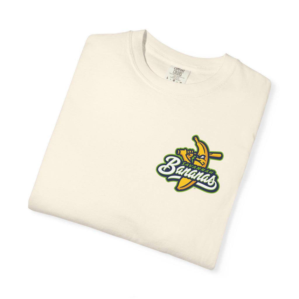 Savannah Bananas Baseball T-Shirt — Retro Banana Mascot Tee