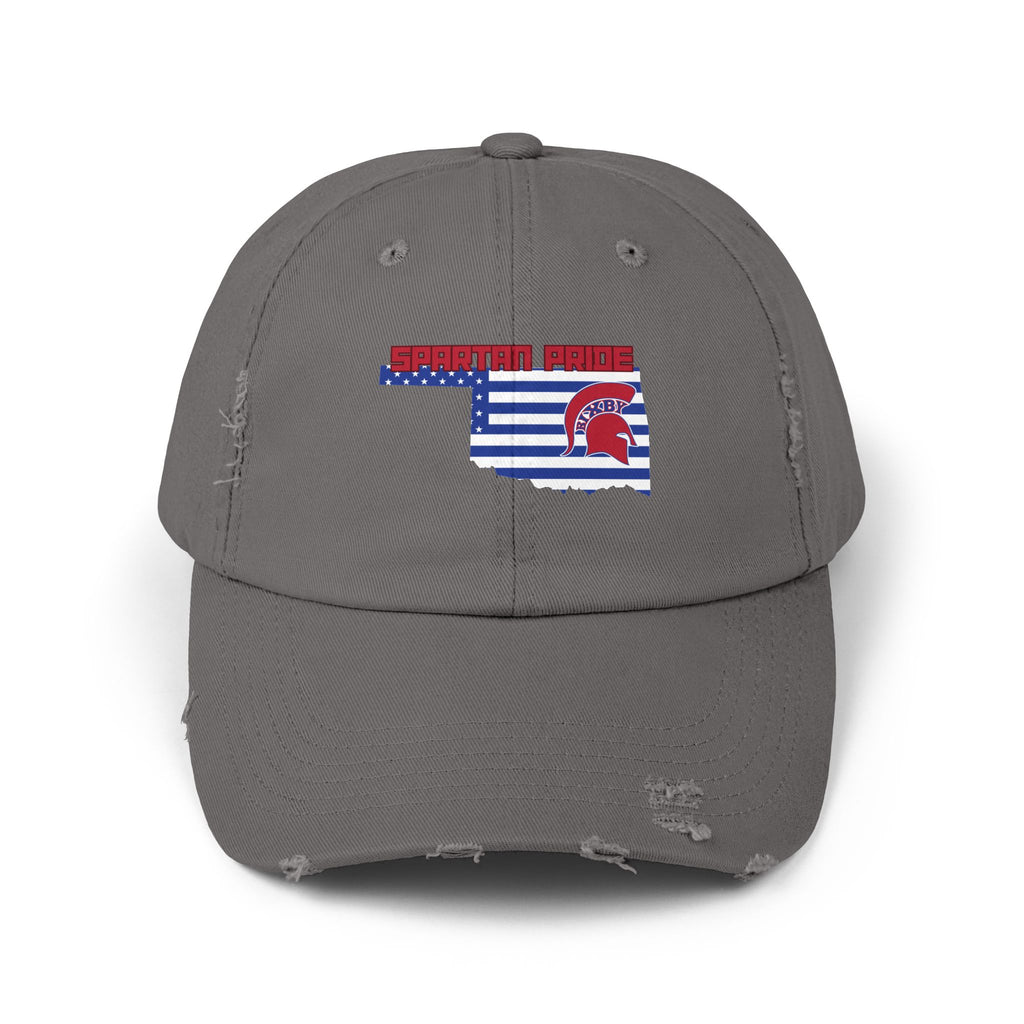 Bixby Spartan Pride Distressed Cap