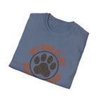 Dog Lover T‑Shirt — "My Dog Is My Best Friend" Paw Print Tee