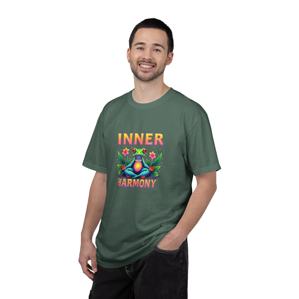 Inner Harmony Frog T-Shirt – Meditation Yoga Graphic Tee