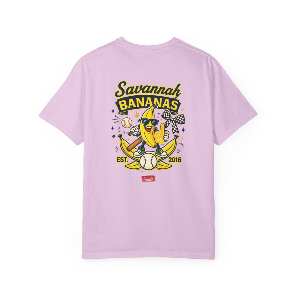 Savannah Bananas Baseball T-Shirt — Retro Banana Mascot Tee