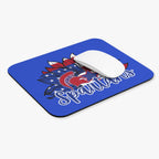 Spartans Patriotic Flower Mouse Pad
