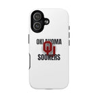 Oklahoma Sooners Tough Magnetic Phone Case — Durable Magnetic Snap-On College iPhone Cover