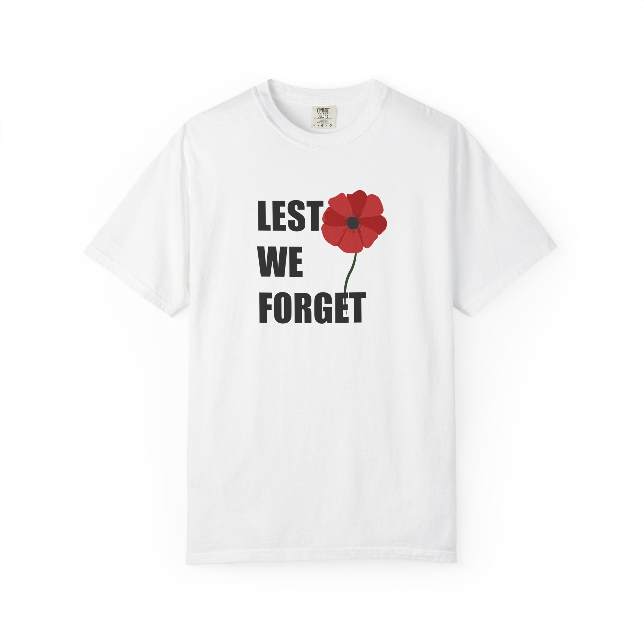 Lest We Forget Poppy T-Shirt