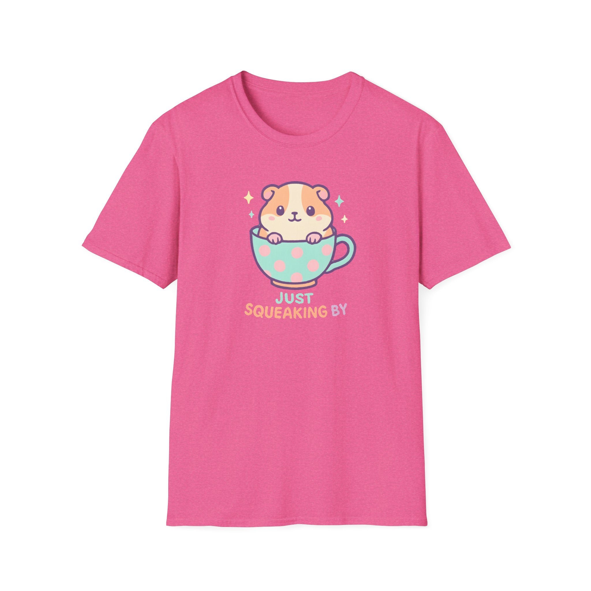 Cute Hamster Tee — "Just Squeaking By" Graphic T-Shirt