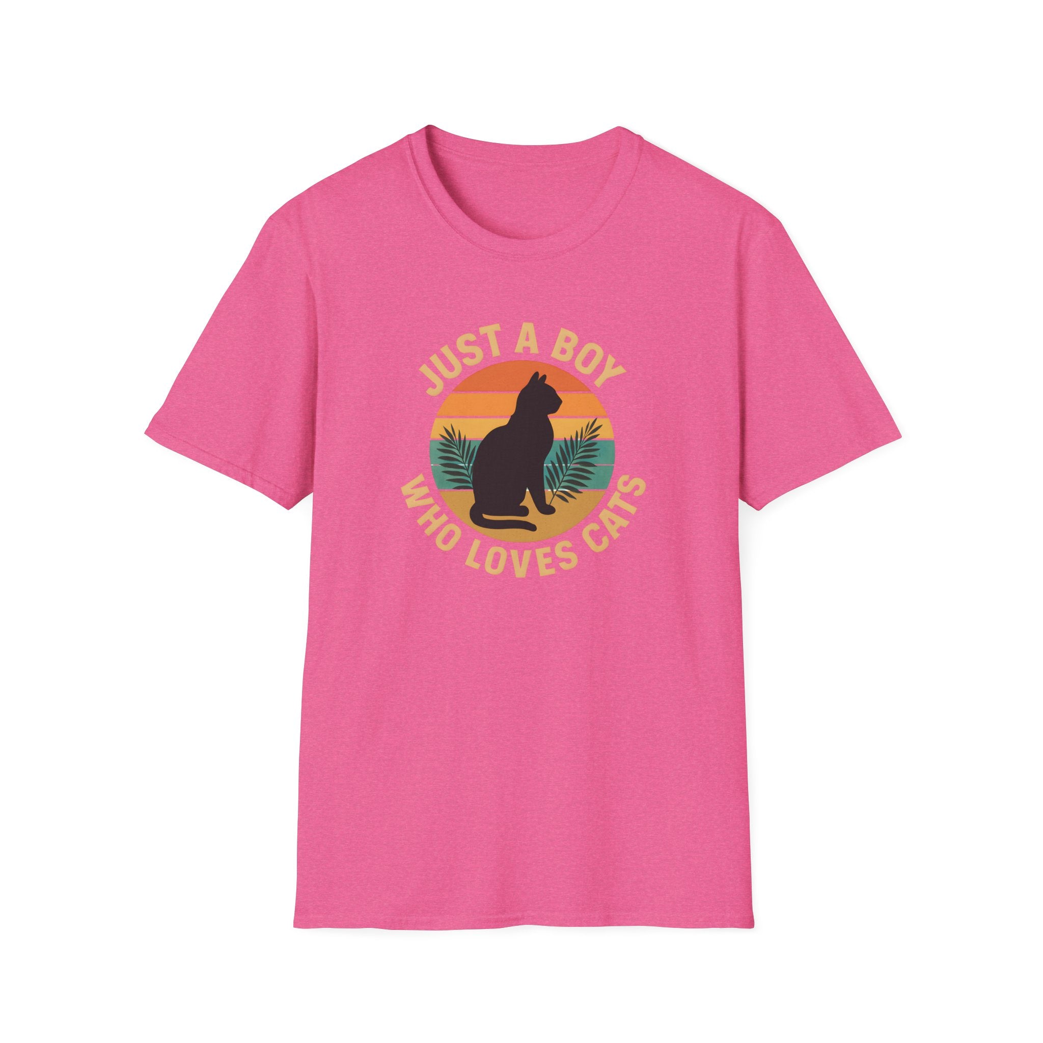 Boy Who Loves Cats T-Shirt