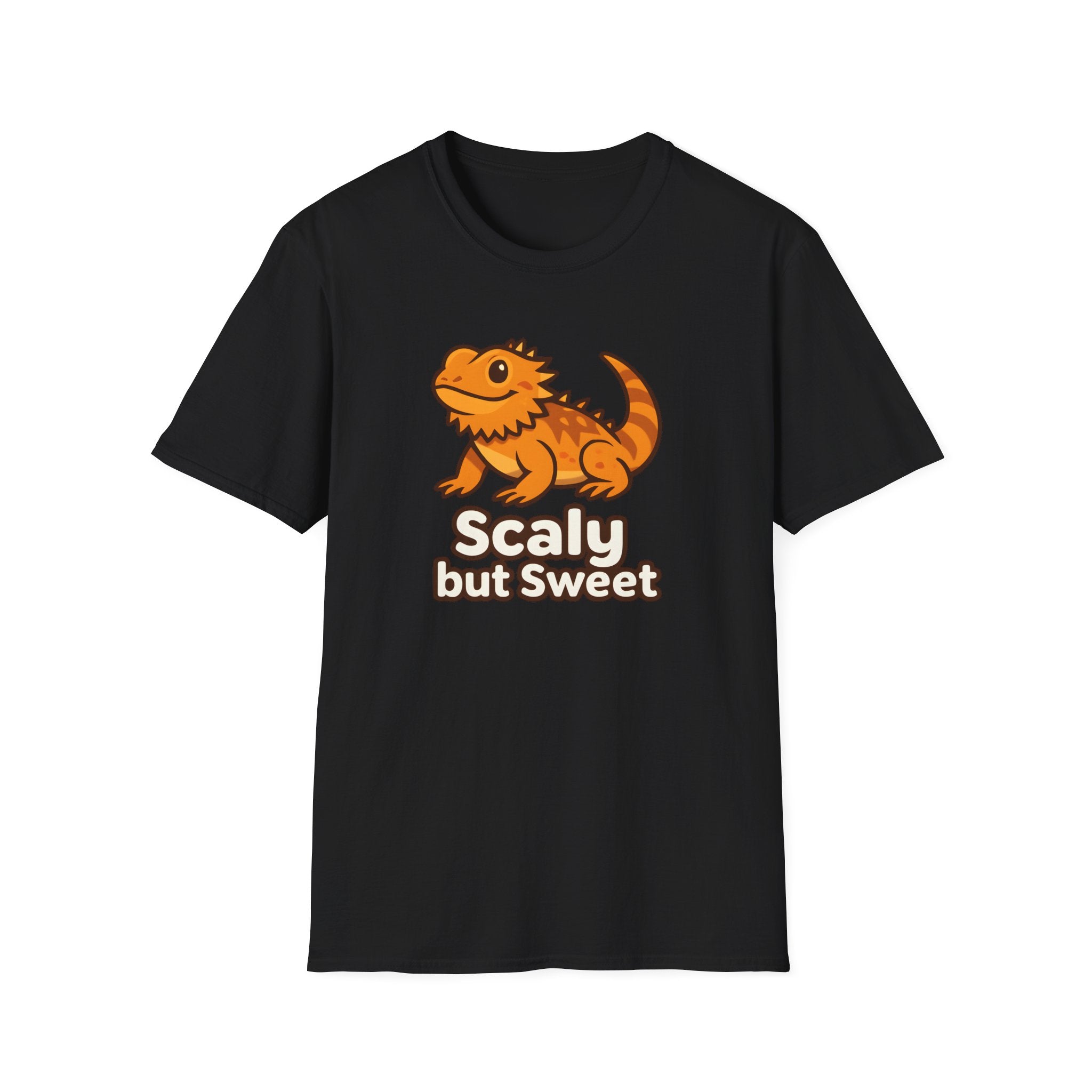 Bearded Dragon Tee - "Scaly but Sweet" Cute Lizard Graphic T-Shirt