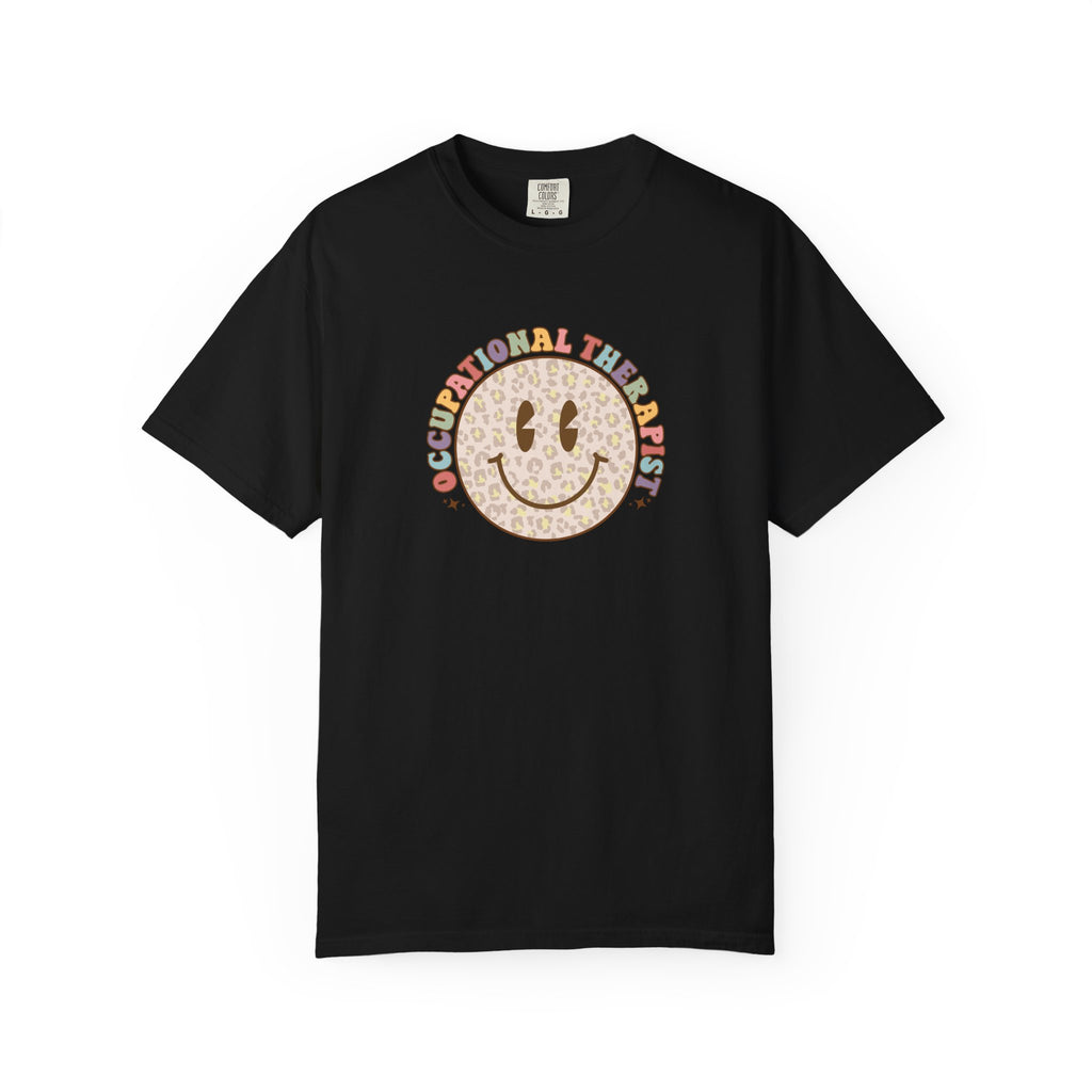 Smiley Occupational Therapist Graphic T-Shirt