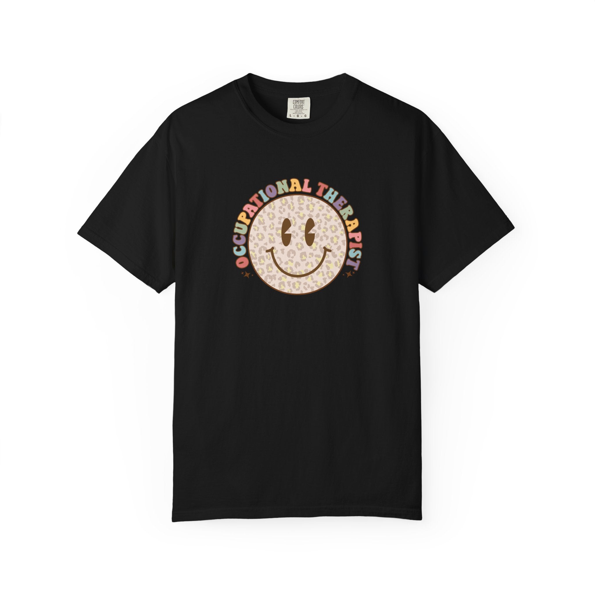 Smiley Occupational Therapist Graphic T-Shirt