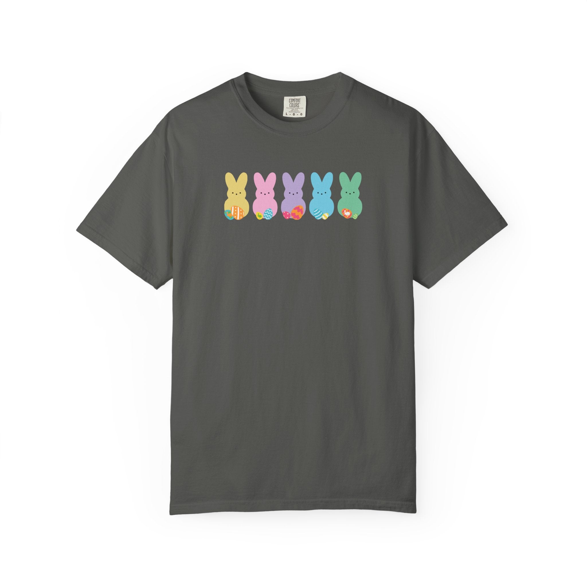 Easter Pastel Bunny Row T-Shirt