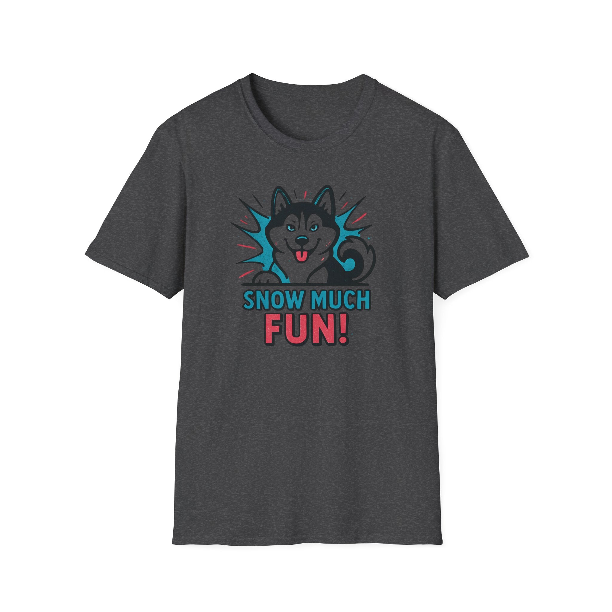 Husky 'Snow Much Fun!' T-Shirt